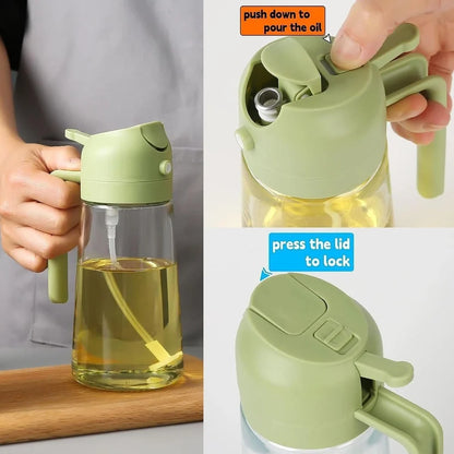 Portable Sprayer Oil Dispenser – Glass Bottle